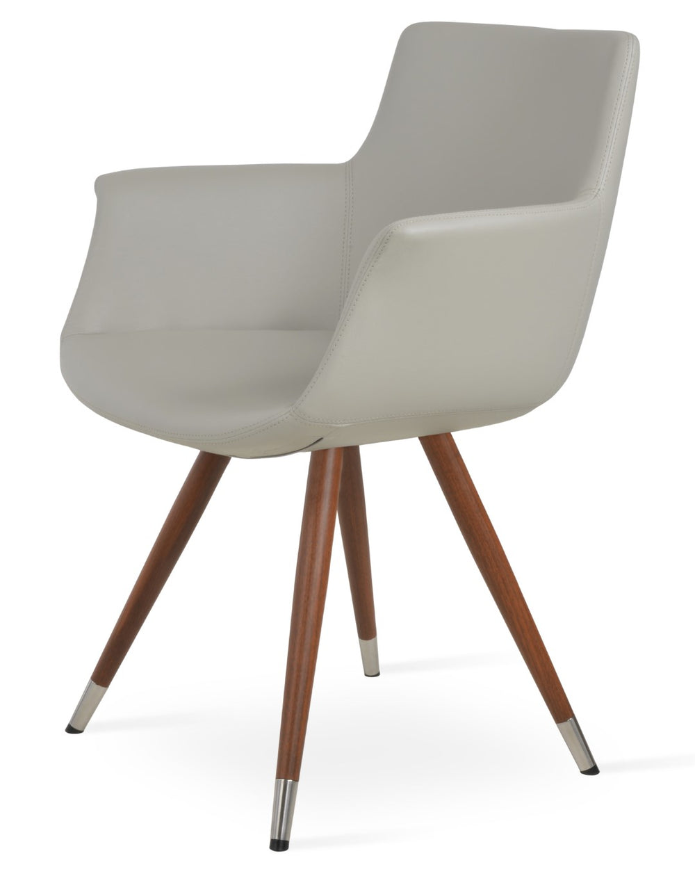 Soho Concept Bottega Star Armchair Dining Chair - Stylish Ppm Leatherette, 2-year Warranty, Luxury Comfort Design Black  Soho-concept-dining-chair-01569