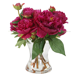 Uttermost Prima Peony Bouquet 60195 POLYESTER,PLASTIC,IRON,GLASS