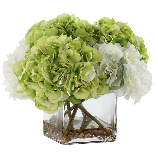 Uttermost Savannah Bouquet 60219 POLYESTER,PLASTIC,FOAM,ROCKS,GLASS
