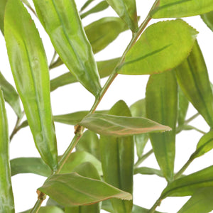 Uttermost Zamia Palm Accent In Rustic Planter - Lush Foliage For Longevity And Resilience Decor  Polyester,Plastic,Iron Wire,Cement 60243