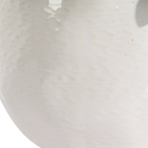 Uttermost Sundown Succulent Accent Planter – Modern Glossy White Ceramic With Vibrant Arid Plants Green,White Polyfoam,Plastic,Iron,Ceramic 60244