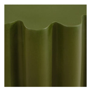 Moe's Home Taffy Accent Table - Stylish Indoor/Outdoor Stool With Unique Fiber-reinforced Concrete Design Green Fibre Reinforced Natural Concrete Bq-1062-16