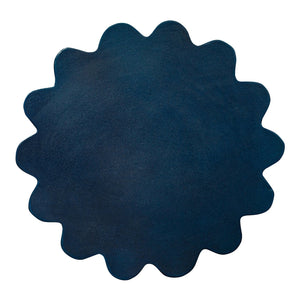 Moe's Home Taffy Accent Table - Stylish Indoor/Outdoor Stool With Unique Fiber-reinforced Concrete Design Blue Fibre Reinforced Natural Concrete Bq-1062-46