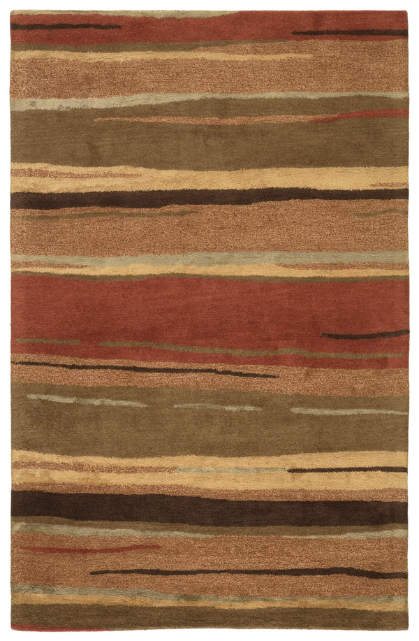 Jaipur Living Jaipur Living Bernini Hand-tufted Wool Viscose Abstract Area Rug for Bedroom RUG100712