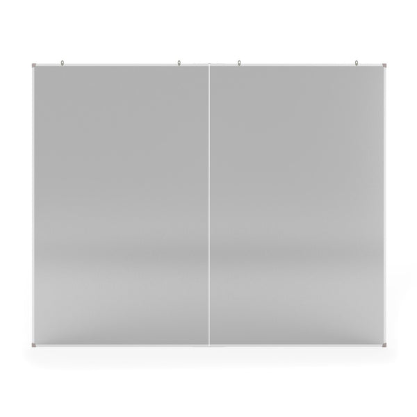 English Elm HERCULES Commercial Magnetic Dry Erase Board with Mounting Kit, Markers, and Accessories Included White 60" x 48" BR-FMW-76122-4860-GG