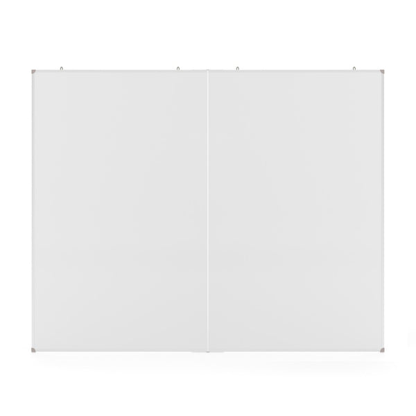 English Elm HERCULES Commercial Magnetic Dry Erase Board with Mounting Kit, Markers, and Accessories Included White 60" x 48" BR-FMW-76122-4860-GG