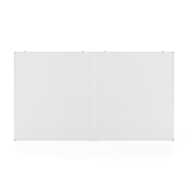 English Elm HERCULES Commercial Magnetic Dry Erase Board with Mounting Kit, Markers, and Accessories Included White 72" x 40" BR-FMW-91101-7240-GG