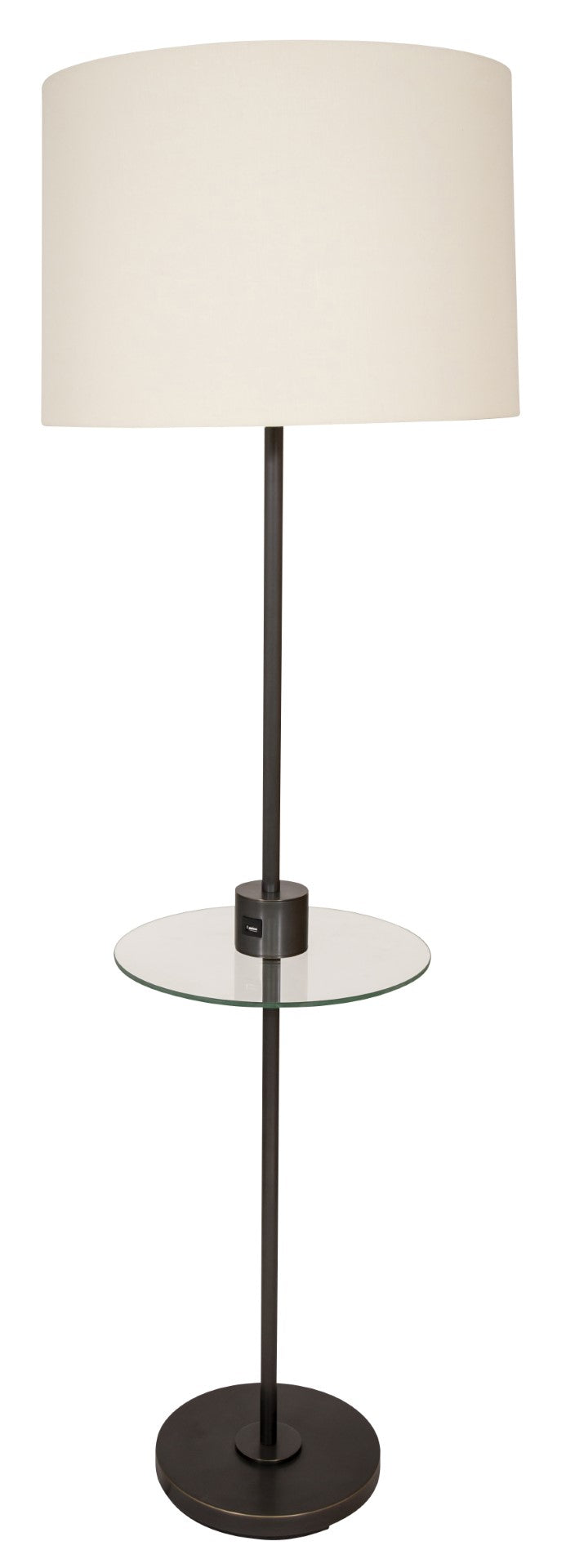 House Of Troy Brandon Floor Lamps With Usb Port - Stylish Oil Rubbed Bronze Design Perfect For Any Room Decor! Oil Rubbed Bronze Metal Br102-ob
