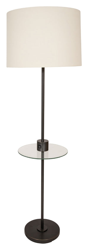 House Of Troy Brandon Floor Lamps With Usb Port - Stylish Oil Rubbed Bronze Design Perfect For Any Room Decor! Oil Rubbed Bronze Metal Br102-ob