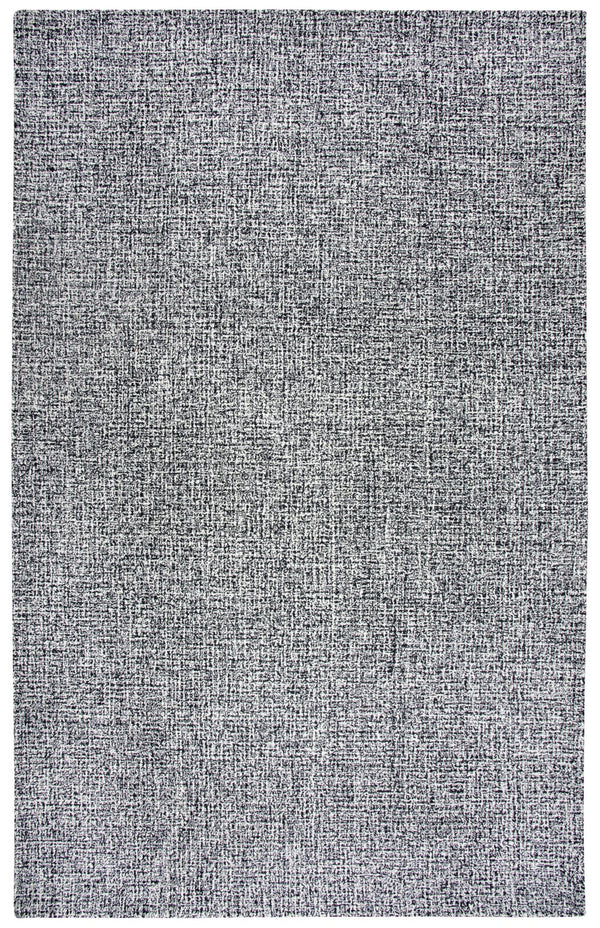 Rizzy Brindleton BR223B Hand Tufted Casual/Transitional Wool Rug Black/White 9' x 12'