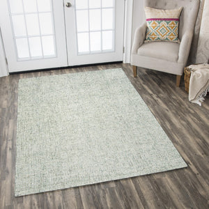 Rizzy Brindleton BR350A Hand Tufted Casual/Transitional Wool Rug Green 9' x 12'