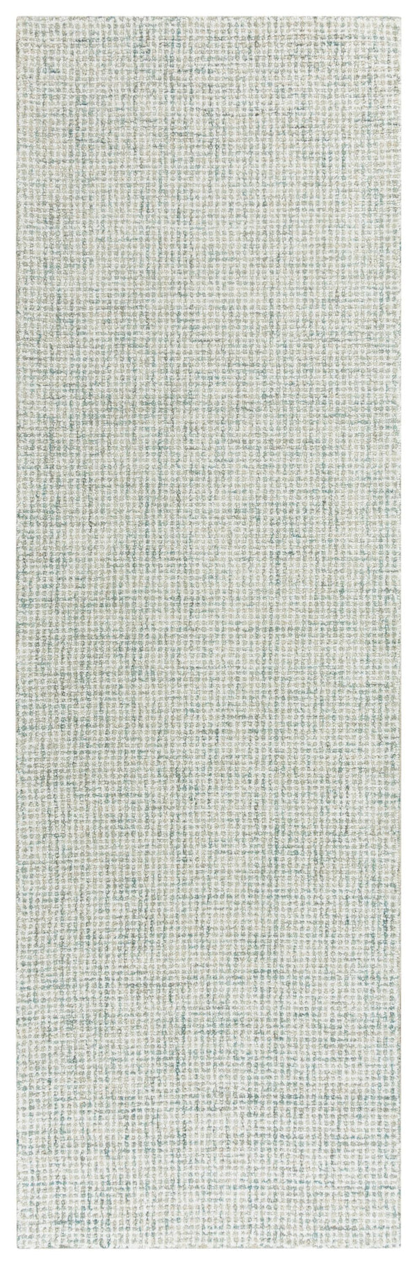 Rizzy Brindleton BR350A Hand Tufted Casual/Transitional Wool Rug Green 2'6" x 8'