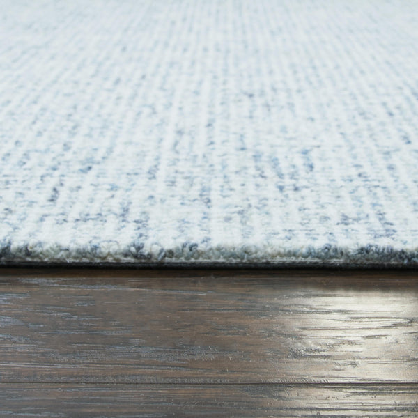 Rizzy Brindleton BR359A Hand Tufted Casual/Transitional Wool Rug Blue/Natural 9' x 12'