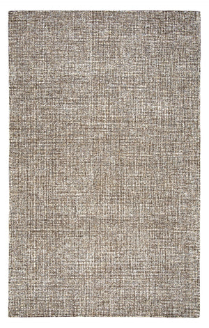 Rizzy Brindleton BR360A Hand Tufted Casual/Transitional Wool Rug Brown/Ivory 9' x 12'