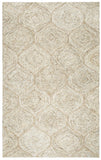 Rizzy Brindleton BR361A Hand Tufted Casual/Transitional Wool Rug Brown/Ivory 9' x 12'