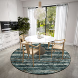 Dalyn Rugs Brisbane BR4 Machine Made 100% Polyester Contemporary Rug Midnight 8' x 8' BR4MN8RO