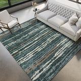 Dalyn Rugs Brisbane BR4 Machine Made 100% Polyester Contemporary Rug Midnight 8' x 10' BR4MN8X10