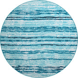 Dalyn Rugs Brisbane BR4 Machine Made 100% Polyester Contemporary Rug Sky 8' x 8' BR4SK8RO