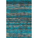 Dalyn Rugs Brisbane BR4 Machine Made 100% Polyester Contemporary Rug Teal 8' x 10' BR4TE8X10