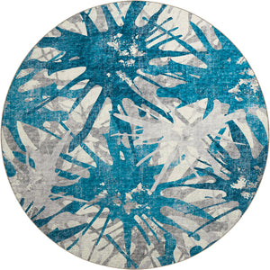 Dalyn Rugs Brisbane BR6 Machine Made 100% Polyester Contemporary Rug Cobalt 8' x 8' BR6CO8RO