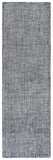 Rizzy Brindleton BR791A Hand Tufted Casual/Transitional Wool Rug Black/Ivory 2'6" x 8'