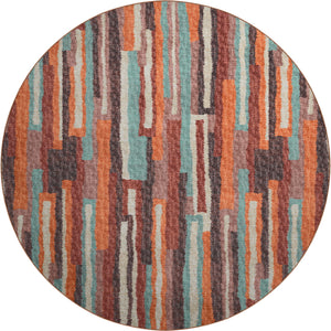 Dalyn Rugs Brisbane BR7 Machine Made 100% Polyester Contemporary Rug Canyon 8' x 8' BR7CA8RO