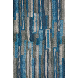 Dalyn Rugs Brisbane BR7 Machine Made 100% Polyester Contemporary Rug Navy 8' x 10' BR7NA8X10