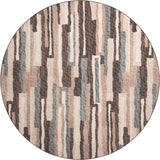 Dalyn Rugs Brisbane BR7 Machine Made 100% Polyester Contemporary Rug Sable 8' x 8' BR7SA8RO