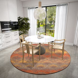 Dalyn Rugs Brisbane BR9 Machine Made 100% Polyester Transitional Rug Sunset 8' x 8' BR9SU8RO