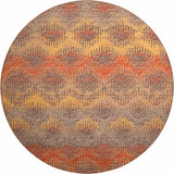 Dalyn Rugs Brisbane BR9 Machine Made 100% Polyester Transitional Rug Sunset 8' x 8' BR9SU8RO