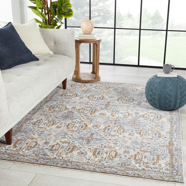 Jaipur Living Jaipur Living Lucere Polyester Trellis Floral Rug for Transitional Dining Spaces 9' x 12'4" RUG152716