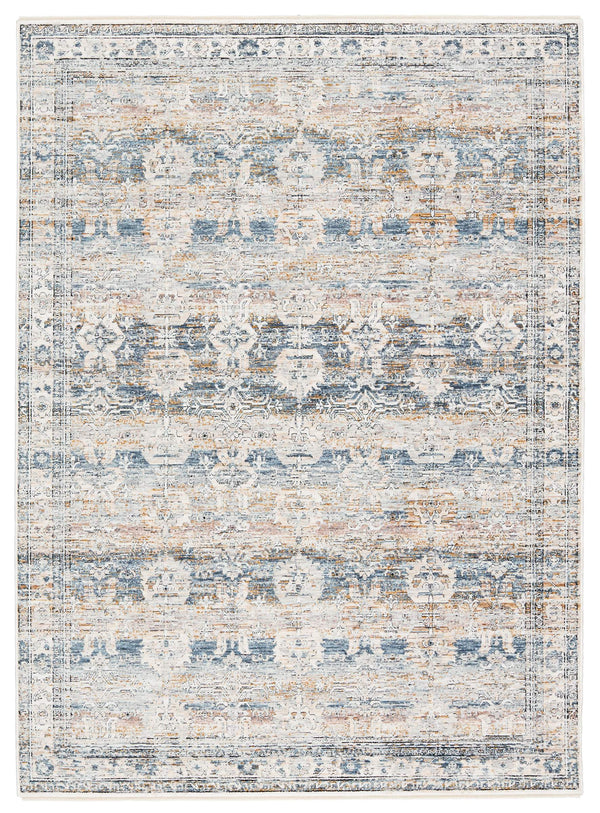 Jaipur Living Jaipur Living Branham Distressed Damask Polyester Area Rug for Rooms 8' x 10' RUG152746