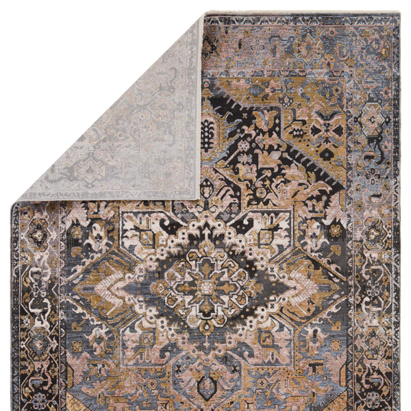 Jaipur Living Jaipur Living Artaith Polyester Medallion Rug Carved High Low Pile Global Transitional 6' x 9' RUG157766