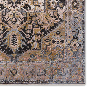 Jaipur Living Jaipur Living Artaith Polyester Medallion Rug Carved High Low Pile Global Transitional 6' x 9' RUG157766