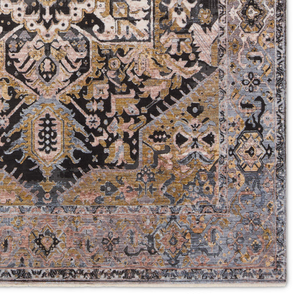 Jaipur Living Jaipur Living Artaith Polyester Medallion Rug Carved High Low Pile Global Transitional 6' x 9' RUG157766