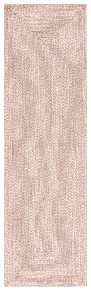 Safavieh Braided Handwoven Area Rug - Timeless Ivory And Light Grey Design For Elegant Home Decor Spaces Natural Polypropylene Pile Bra201b-7sq