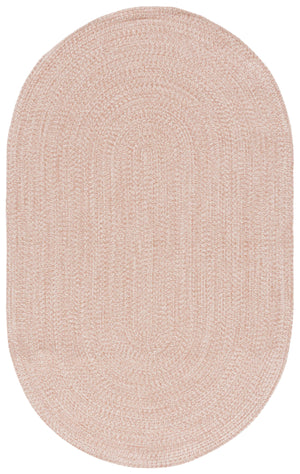 Safavieh Braided Handwoven Area Rug - Timeless Ivory And Light Grey Design For Elegant Home Decor Spaces Natural Polypropylene Pile Bra201b-7sq