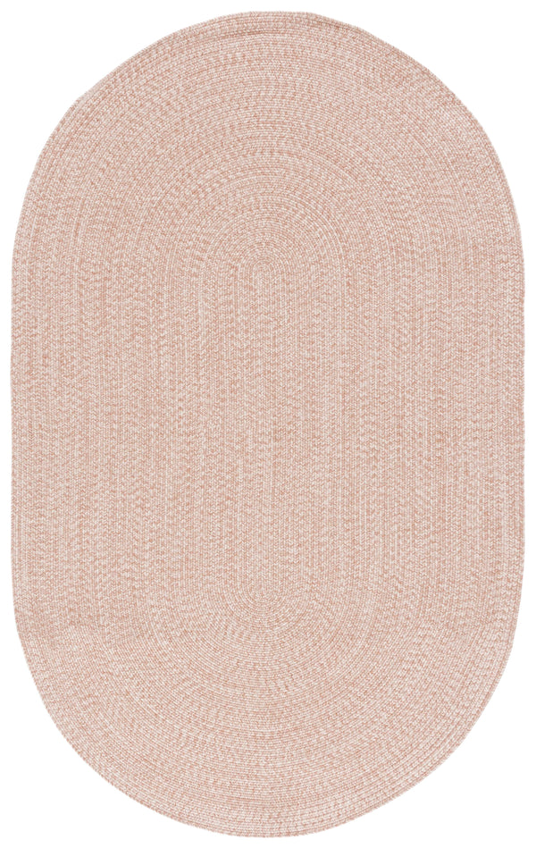 Safavieh Braided Handwoven Area Rug - Timeless Ivory And Light Grey Design For Elegant Home Decor Spaces Natural Polypropylene Pile Bra201b-7sq