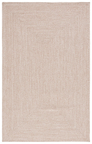 Safavieh Braided Hand-Woven Natural 3'X3' Square Rug — Low-Profile Polypropylene, Stain & Fade Resistant Accent BRA201B-3SQ