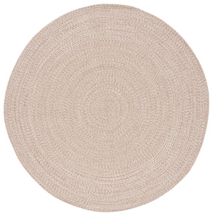 Safavieh Braided Hand-Woven Natural 3'X3' Square Rug — Low-Profile Polypropylene, Stain & Fade Resistant Accent BRA201B-3SQ