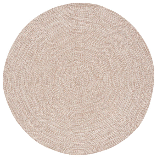 Safavieh Braided Hand-Woven Natural 3'X3' Square Rug — Low-Profile Polypropylene, Stain & Fade Resistant Accent BRA201B-3SQ