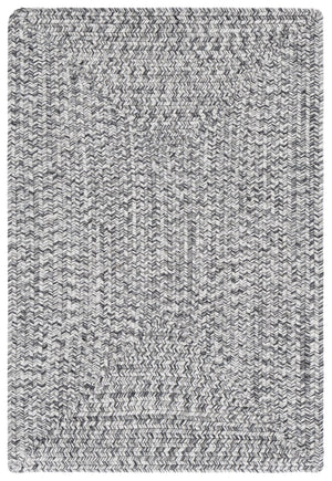 Safavieh Braided Elegance: Hand-woven Ivory And Light Grey Runner Rug For Sophisticated Hallways And Entryways Grey ,Ivory Polypropylene Pile Bra201f-8r