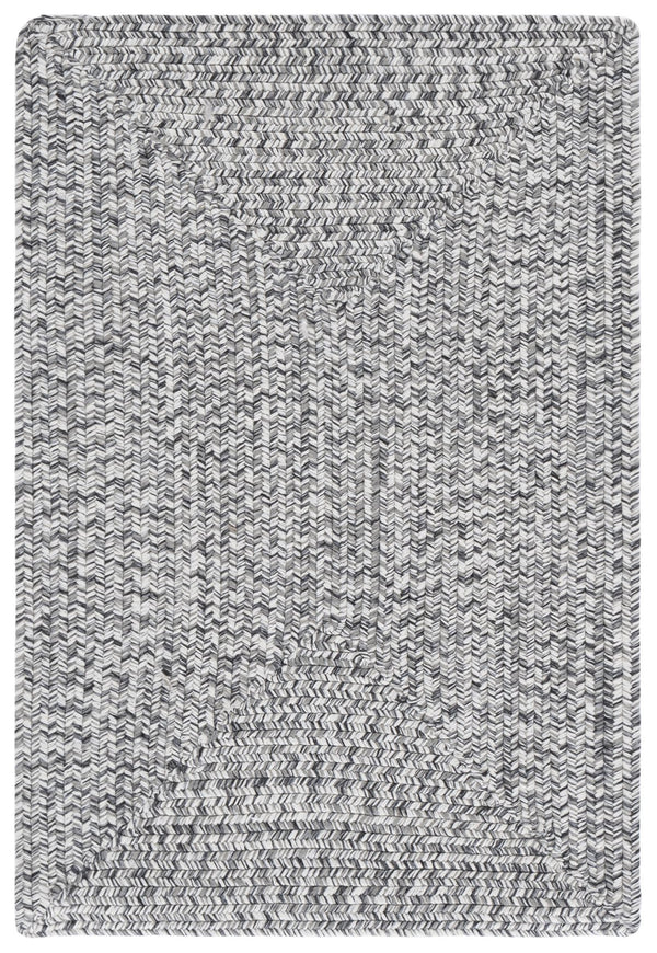 Safavieh Braided Elegance: Hand-woven Ivory And Light Grey Runner Rug For Sophisticated Hallways And Entryways Grey ,Ivory Polypropylene Pile Bra201f-8r