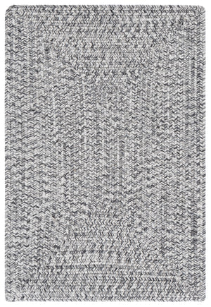 Safavieh Braided Handwoven Area Rug - Timeless Ivory And Light Grey Design For Elegant Home Decor Spaces Grey ,Ivory Polypropylene Pile Bra201f-5sq