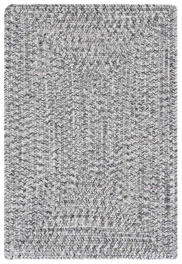 Safavieh Braided Handwoven Area Rug - Timeless Ivory And Light Grey Design For Elegant Home Decor Spaces Grey ,Ivory Polypropylene Pile Bra201f-5sq