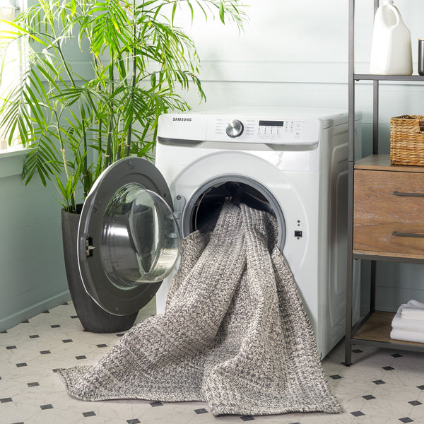 Safavieh Braided Elegance: Hand-woven Ivory And Light Grey Runner Rug For Sophisticated Hallways And Entryways Grey ,Ivory Polypropylene Pile Bra201f-8r