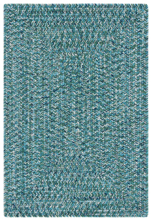 Safavieh Braided Handwoven Area Rug - Timeless Ivory And Light Grey Design For Elegant Home Decor Spaces Teal ,Green Polypropylene Pile Bra201k-68