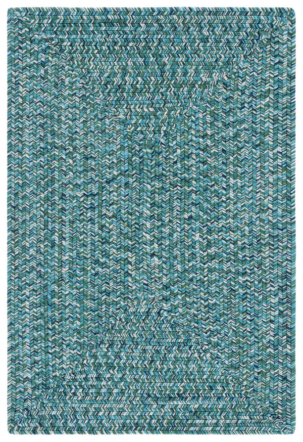 Safavieh Braided Handwoven Area Rug - Timeless Ivory And Light Grey Design For Elegant Home Decor Spaces Teal ,Green Polypropylene Pile Bra201k-68
