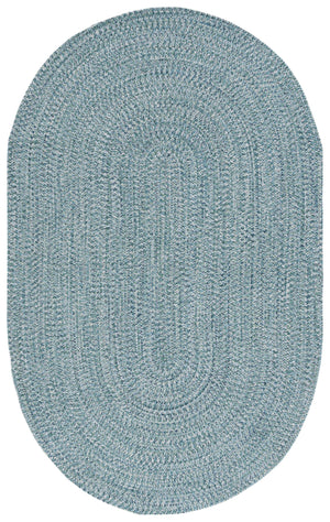 Safavieh Braided Elegance: Hand-woven Ivory And Light Grey Runner Rug For Sophisticated Hallways And Entryways Teal ,Green Polypropylene Pile Bra201k-9ov