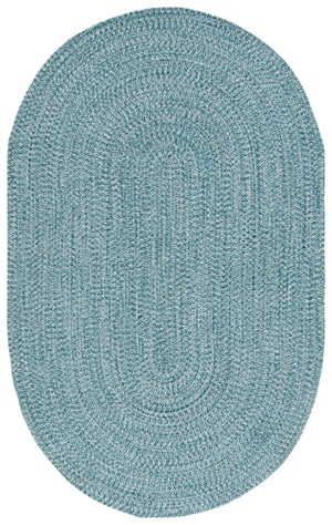 Safavieh Braided Handwoven Area Rug - Timeless Ivory And Light Grey Design For Elegant Home Decor Spaces Teal ,Green Polypropylene Pile Bra201k-68
